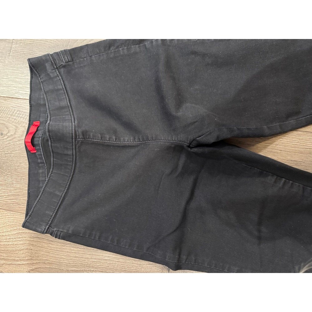 Women’s Jennifer Lopez Pull On Black Skinny Jeggings Size 2 - Picture 2 of 6